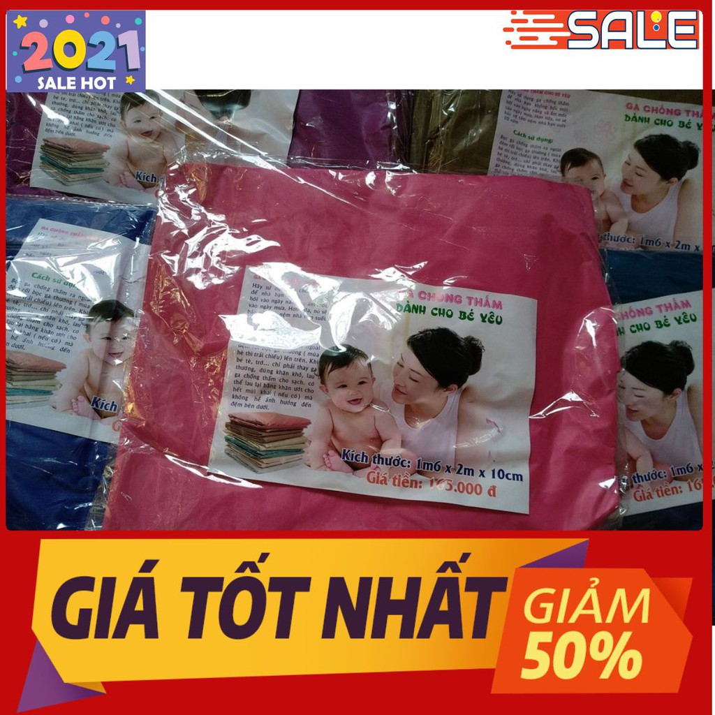 Free ship Ga Chống Thấm Màu 1m6-màu hồng