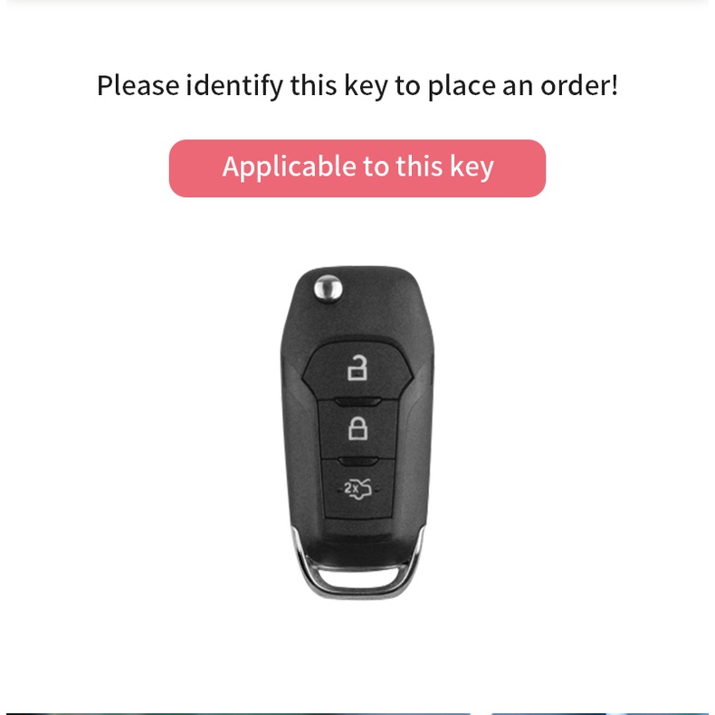 Vỏ Bảo Vệ Chìa Khóa Xe Hơi Ford Fusion Fiesta Escort Mondeo Everest Ranger S-Max Kuga 2