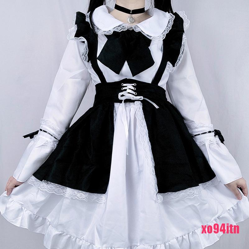 Trang Phục Hóa Trang Cô Hầu Gái Phong Cách Lolita | BigBuy360 - bigbuy360.vn