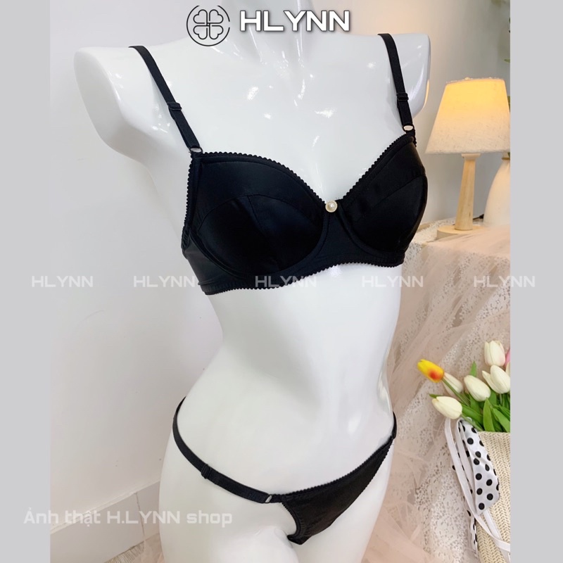 Bộ đồ lót lụa satin có gọng mút nhiều màu m150 | BigBuy360 - bigbuy360.vn