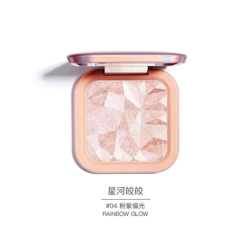 ELLESYThơ Mờ Ánh Sáng Tốt Flash Blush 3 Trong 1 Đĩa Sửa Chữa Một Đĩa Flash Khoai Tây Nghiền Cơ Thể