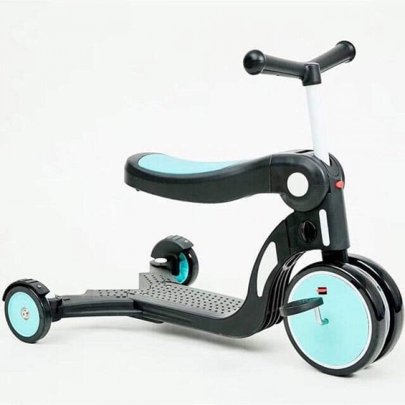 Xe 3 bánh, chòi chân, cân bằng kiêm Scooter đa năng 5 trong 1 Joovy