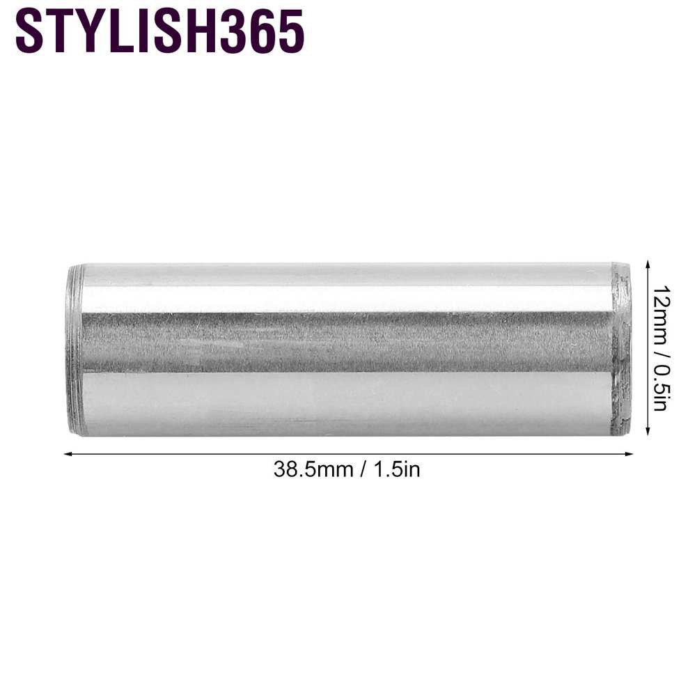 Stylish365 Piston Pin Small Air Compressor Accessories Stainless Steel Vehicle Part 12x38.5mm