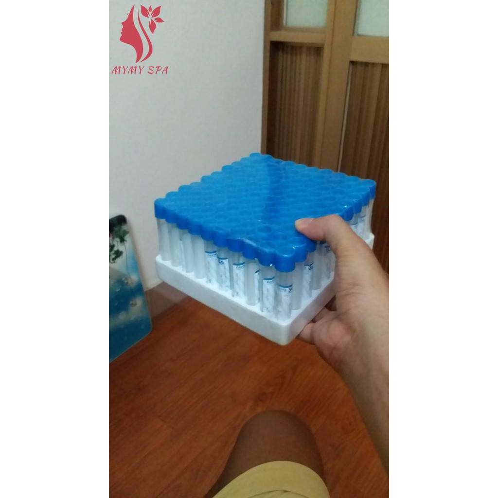 Ống nghiệm lấy máu quay li tâm tách huyêt tương có chất chống đông EDTA