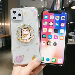 Ốp lưng mèo thần tài 2021 iPhone 12 Pro Max, 12 Pro, 12, 11, 11 Pro, 11 Pro Max, Xs Max, XS, X, 7Plus 8Plus, SE ,7,8
