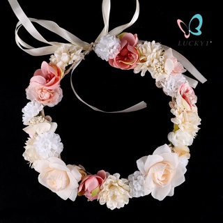 Vòng hoa đội đầu xinh xắn cho bé gái
