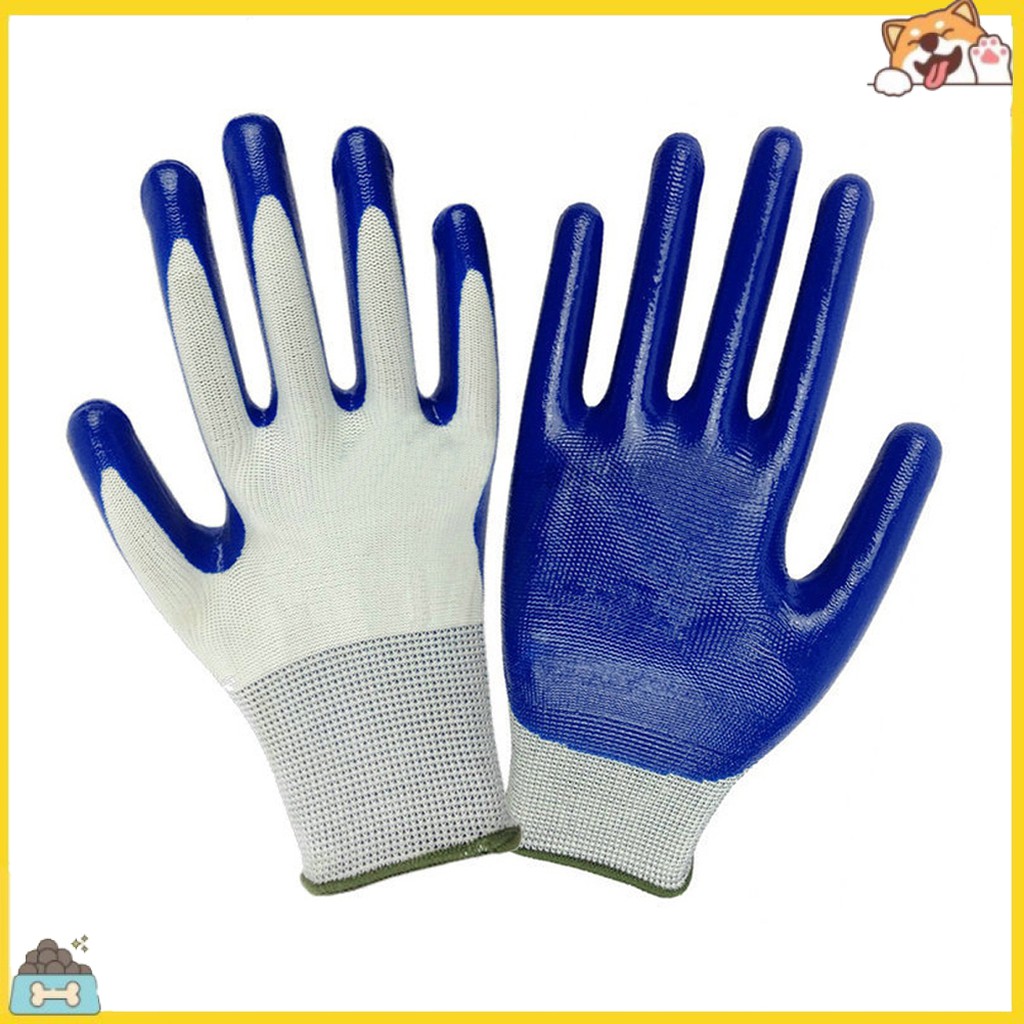 SPBS_Durable Waterproof Thorn Resistant Anti Skid Outdoor Gardening Protective Gloves