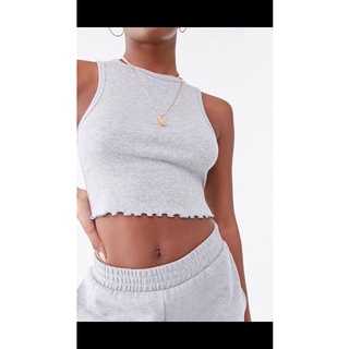Áo Balo croptop cuộn biên