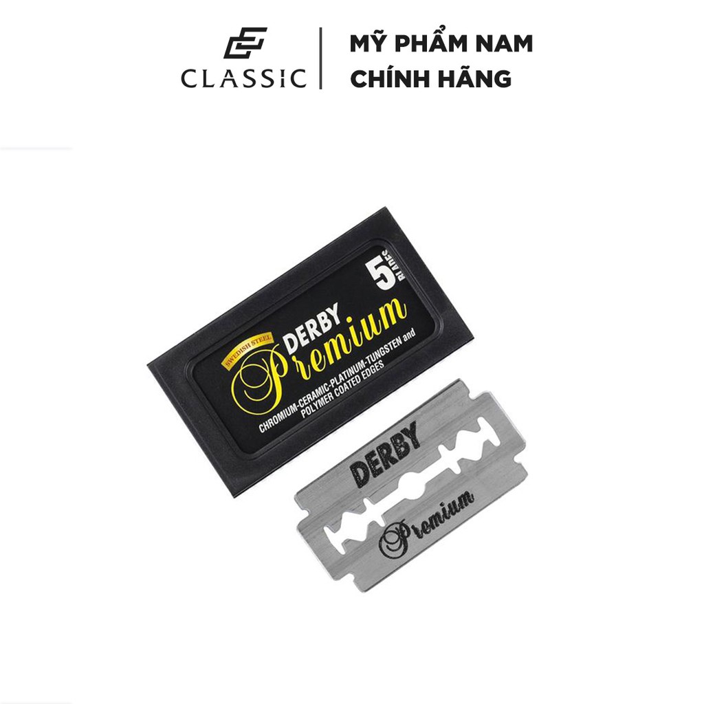 Lưỡi Cạo Derby Premium Double Edge Safety Razor Blades