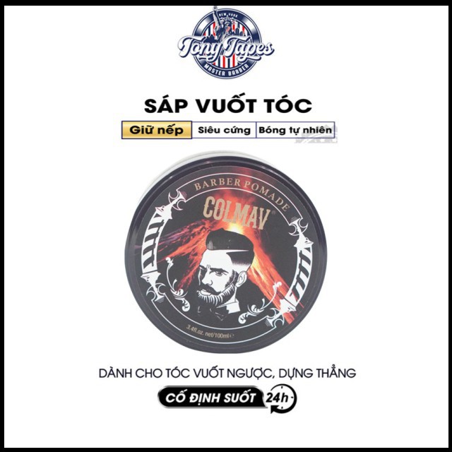 Chuyển phát nhanh Sáp Vuốt Tóc Pomade nam Kingdom U.S.A Siêu Giữ Nếp + Dưỡng ẩm cực tốt / keo xịt tóc/ wax