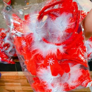 Sỉ bịch 12 cái cài sừng noel 2019