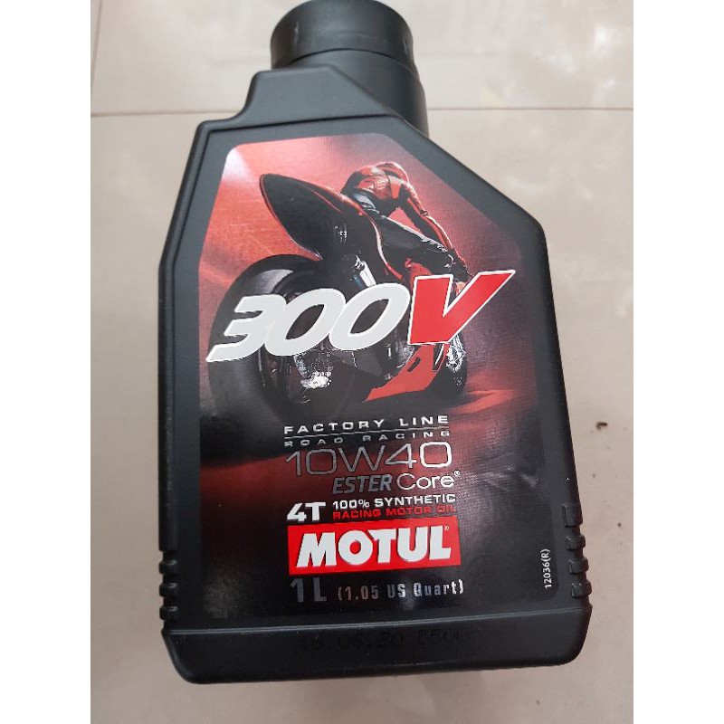 dầu nhớt motul 300v 10w40 1 lít