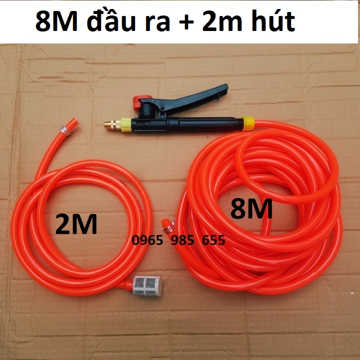 Máy rửa xe mini CỰC MẠNH - máy bơm nước mini 12v - rửa xe đa năng