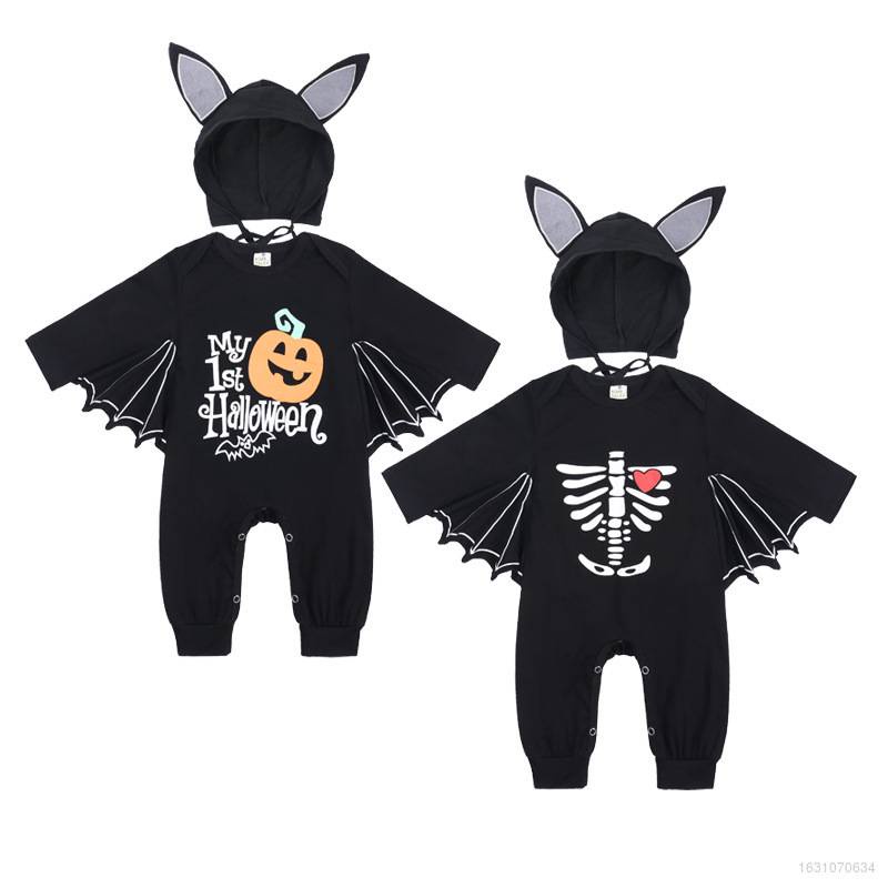 Bộ Trang Phục Hóa Trang Halloween Nhân Vật Dơi One piece Cho Trẻ Em