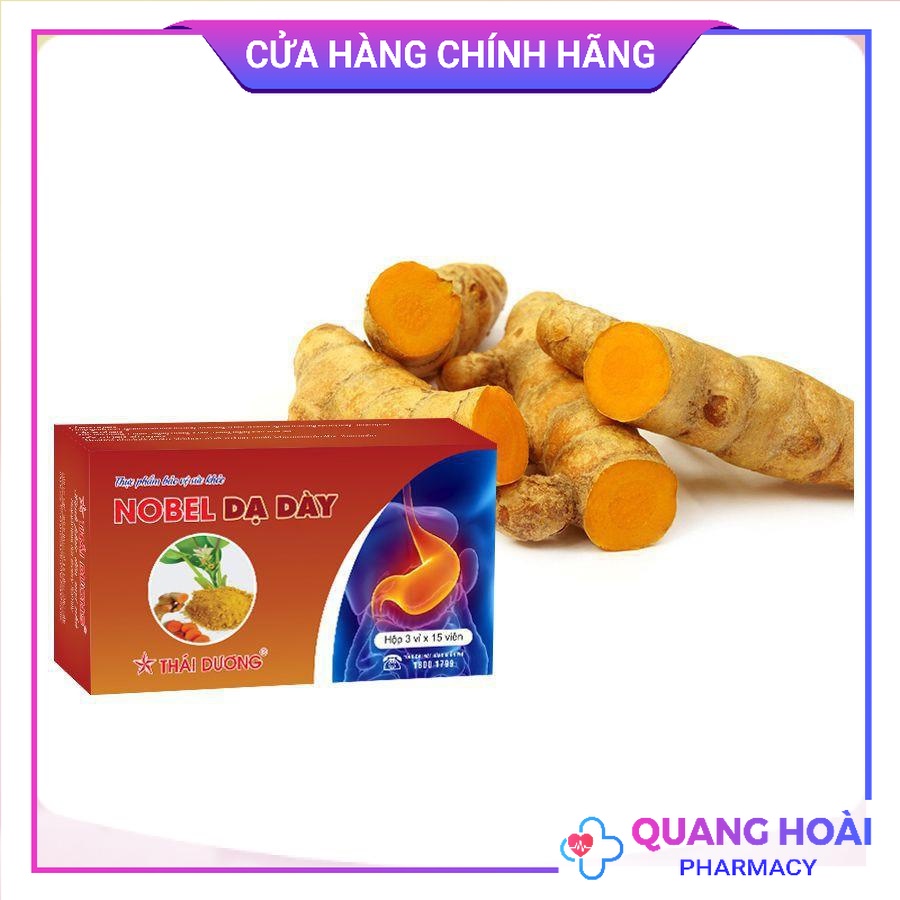 Viên uống Nobel Dạ Dày ( Sao Thái Dương ) - Giảm viêm loét dạ dày, tá tràng, trào ngược dạ dày thực quản