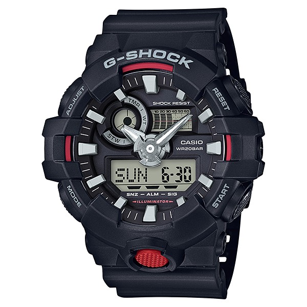 [Mã FARSBRT52 giảm 20% đơn từ 249K] Đồng hồ Casio G-Shock Nam GA-700-1ADR bảo hành chính hãng 5 năm - Pin trọn đời