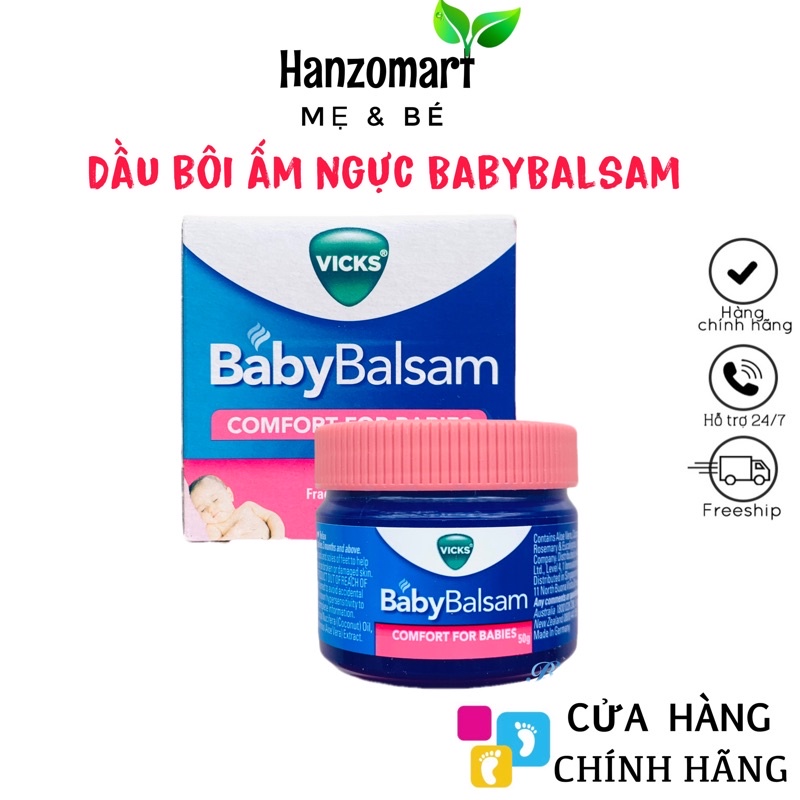 Dầu bôi ấm ngực cho bé BabyBalsam