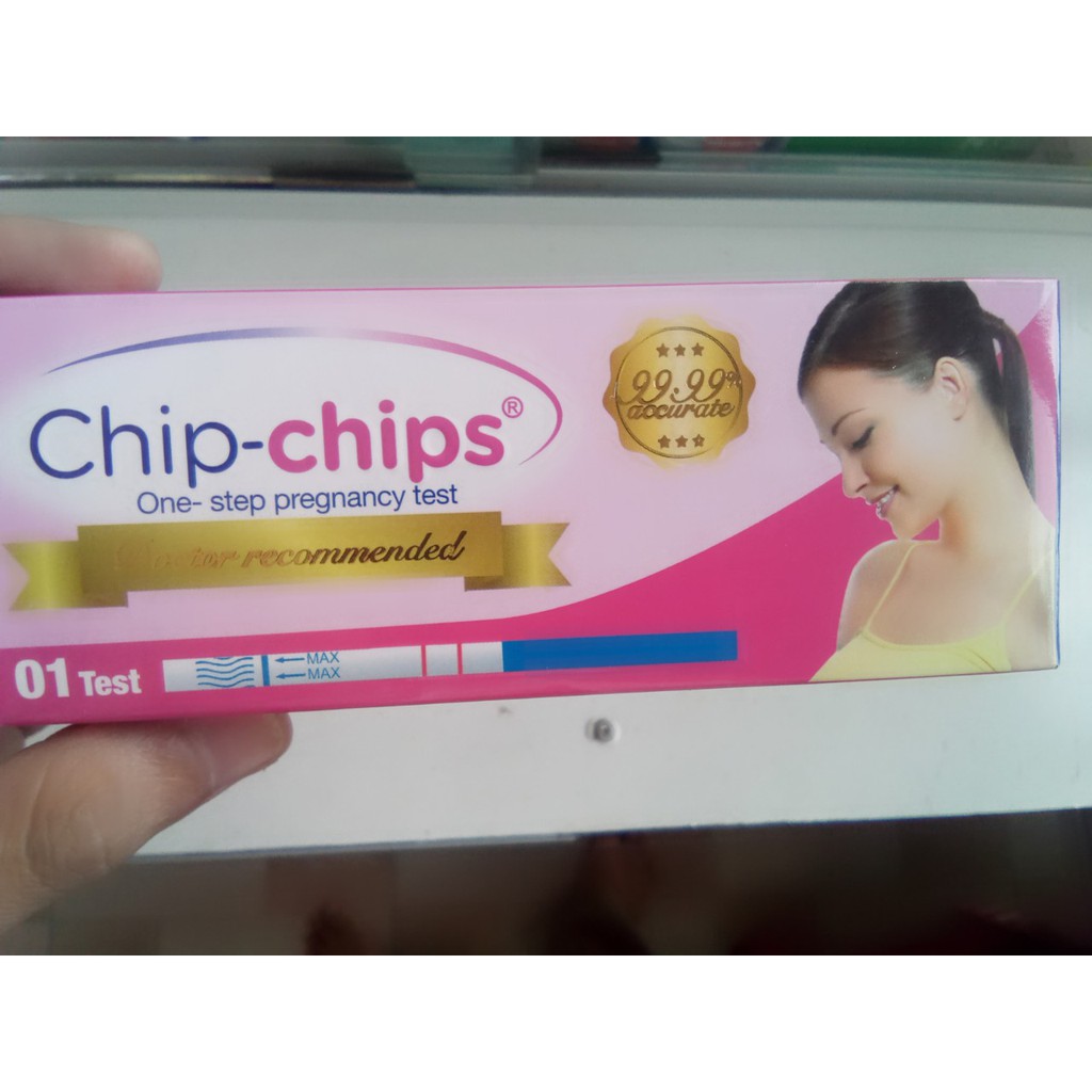 Que thử thai-Chip-Chíp