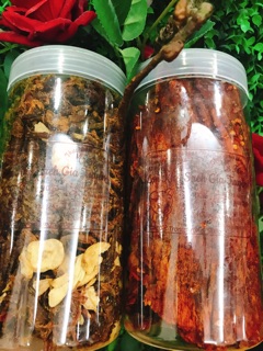 Combo thịt giả bò và thịt tỏi sấy