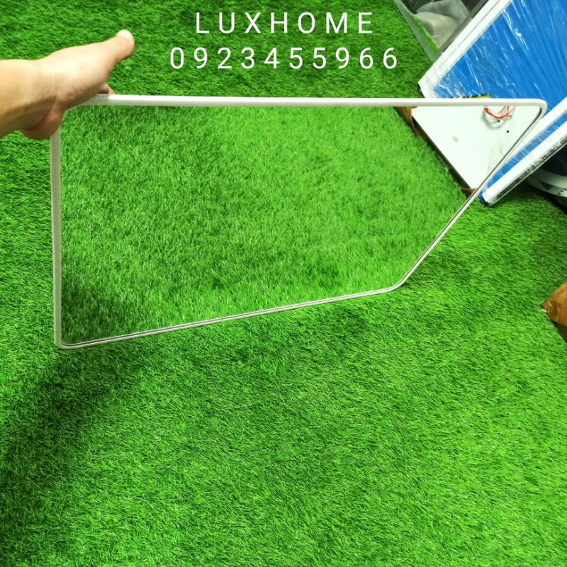 Gương Treo Tường LUXHOME 50*70cm Viền Nhỏ Bo góc Sang trọng Chống vỡ LVK