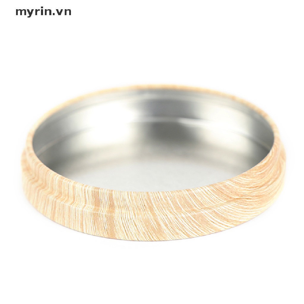 Hộp Thiếc Đựng Trà / Mỹ Phẩm Có Nắp Đậy Tiện Dụng