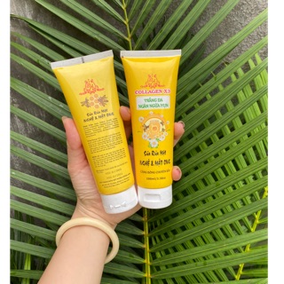 Sữa rửa mặt collagen x3 nghệ