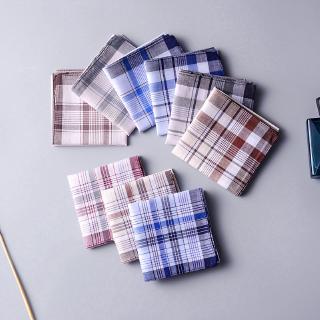 5PCS/Pack Cotton Men's Handkerchiefs Square Handkerchiefs