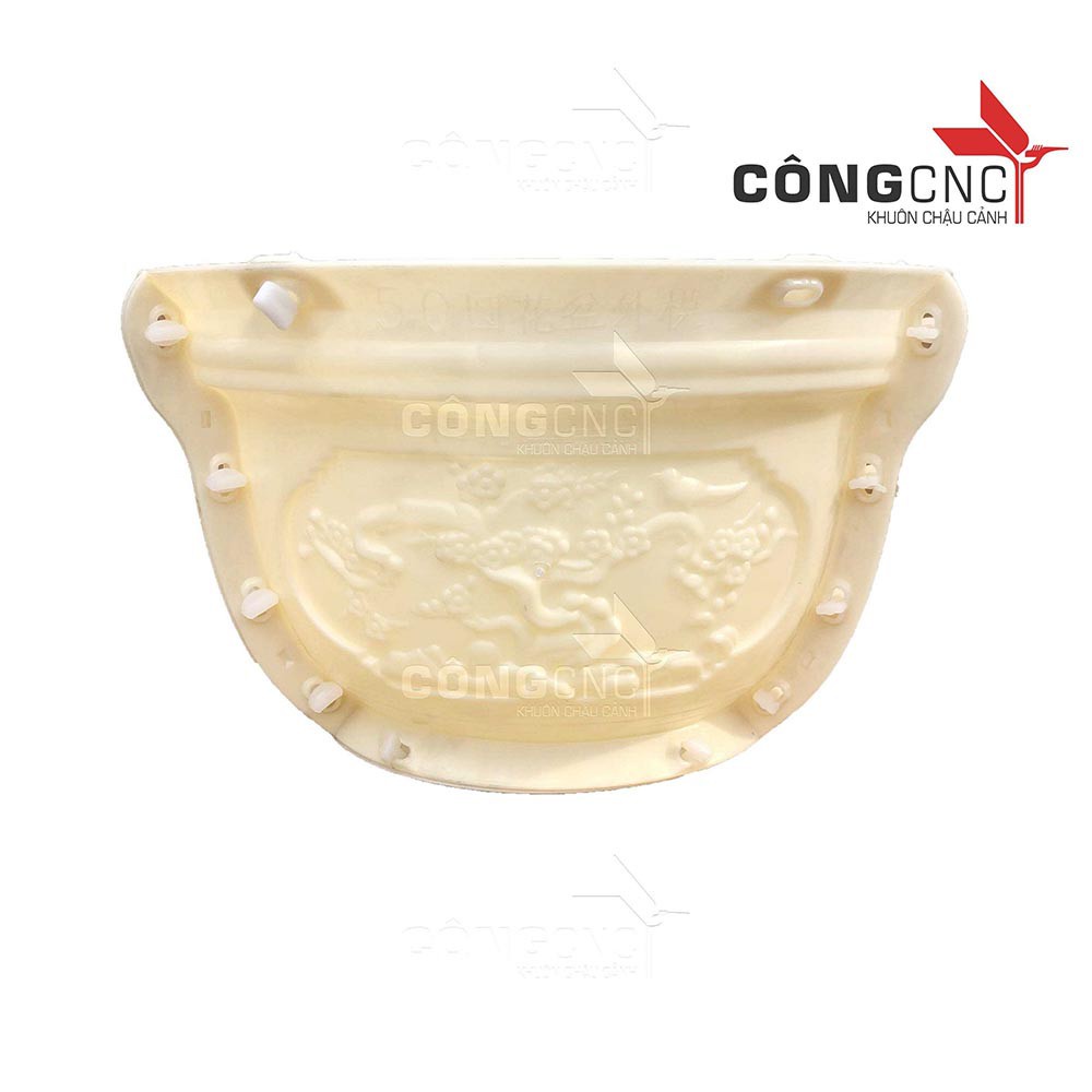Khuôn Chậu Cảnh ABS, Khuôn Chậu Tròn 50