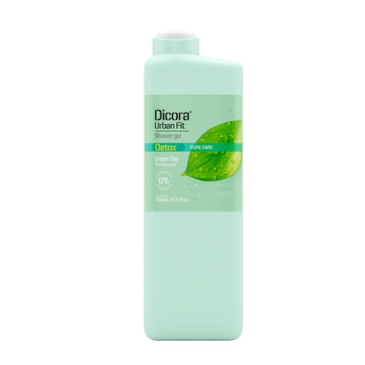 Sữa Tắm Detox Dicora Urban Fit Pure Care Green Tea Cung Cấp Độ Ẩm Và Làm Sáng Da 400ml - TN050