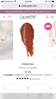 Son Colorpop Lux