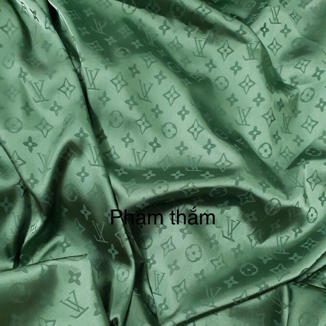 Lụa lv xanh