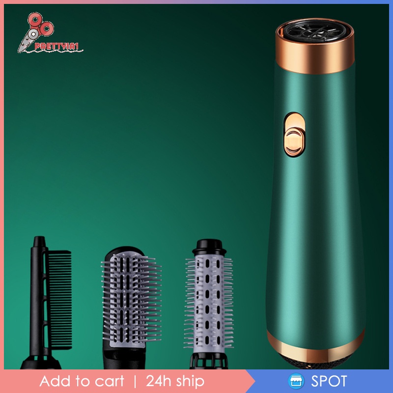 [Prettyia1] Lược Điện Chải Thẳng / Uốn Tóc Wowen
