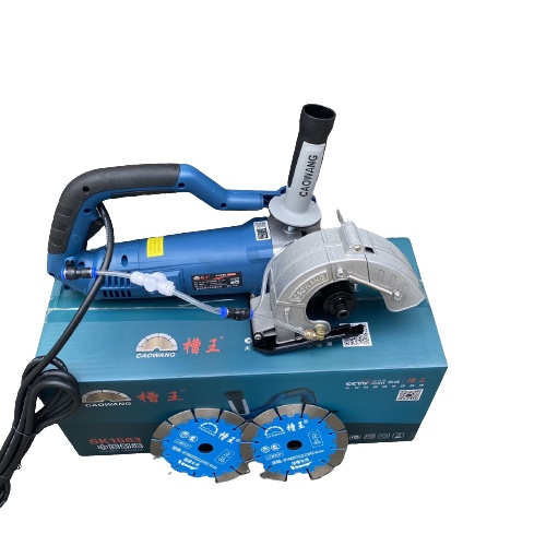 Máy cắt rãnh tường 2 lưỡi Caowang SK1563 hàng chính hãng , bảo hành 12 tháng - Công suất 3000W cắt sâu 42, rộng 36mm