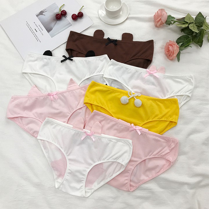Quần Lót Nữ Dễ Thương - Chất Cotton Mịn Cực Cute