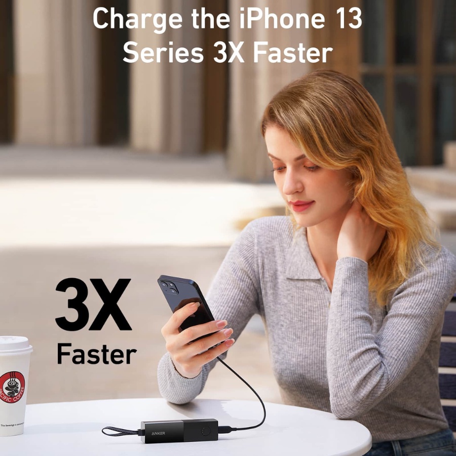Sạc dự phòng kiêm củ sạc nhanh ANKER PowerCore Fusion 5000 mAh cho ip 14 pro max 13 pro max