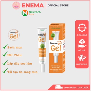 Gel giúp mờ sẹo lồi,sẹo lõm,Nacurgo gel Giảm Thâm sẹo do mụn,ngừa mụn,dưỡng da