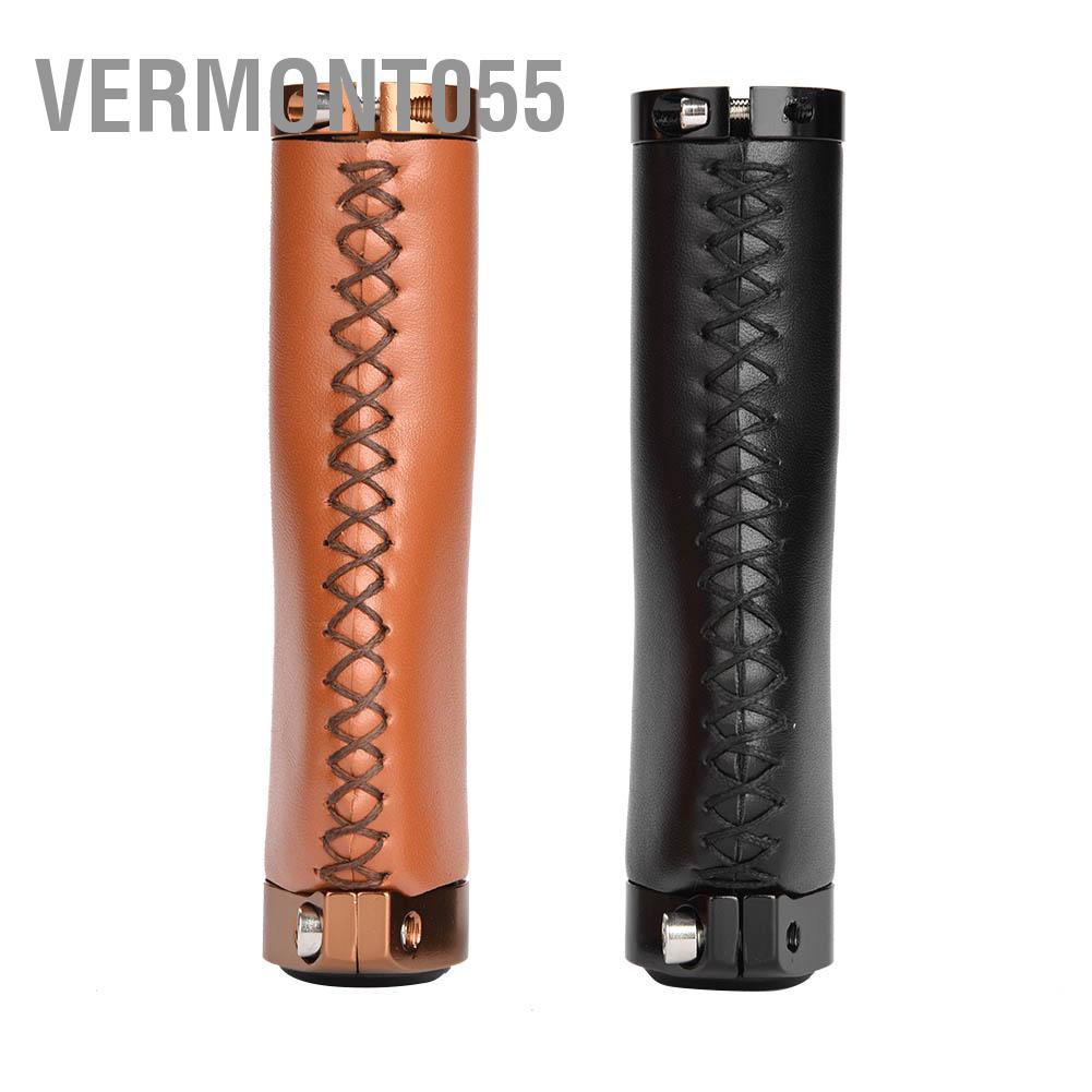 Có thể bán buôn 1 đôi Da PU Xe đạp leo núi Gấp Đi xe Có khóa tay cầm Hàng giao ngayVermont055