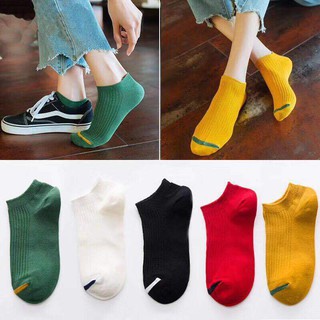 [Combo 5 Đôi] Tất Nữ Cổ Ngắn Nhiều Mẫu Hàn Quốc , Vớ Nữ Cổ Ngắn Nhẹ Nhàng Đáng Yêu