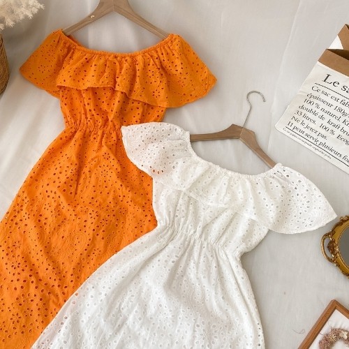 Đầm Nữ ❤ đầm maxi trễ vai dáng dài,kiểu dáng lạ mắt ❤ KÈM HÌNH THẬT | BigBuy360 - bigbuy360.vn