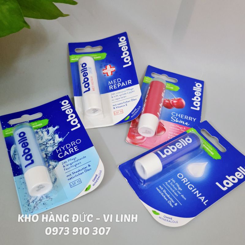 [bill Đức] Son dưỡng môi Labello