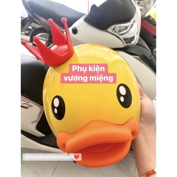 Phụ Kiện Vương Miện gắn mũ bảo hiểm siêu dễ thương gắn lên mọi loại nón❤️