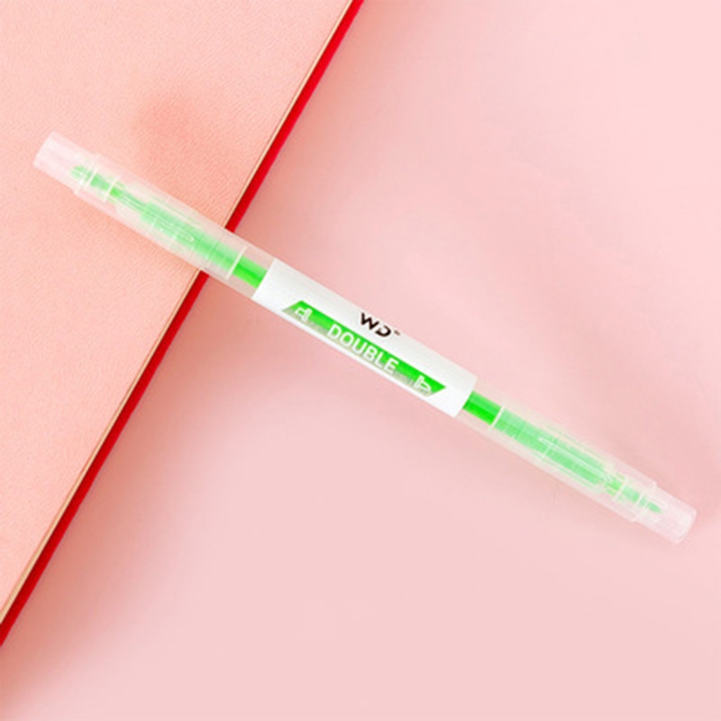 Bút Đánh Dấu Hai Đầu 9 Màu Huỳnh Quang