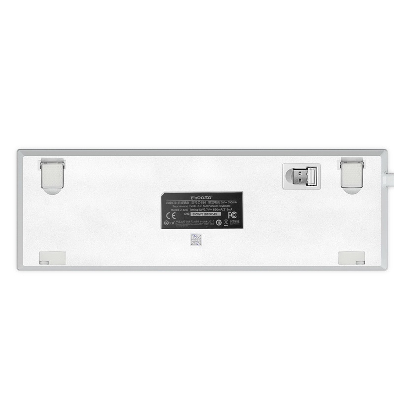 Bàn phím cơ E-Yooso HOTSWAP 68 Phím 3 chế độ có dây , không dây , bluetooth