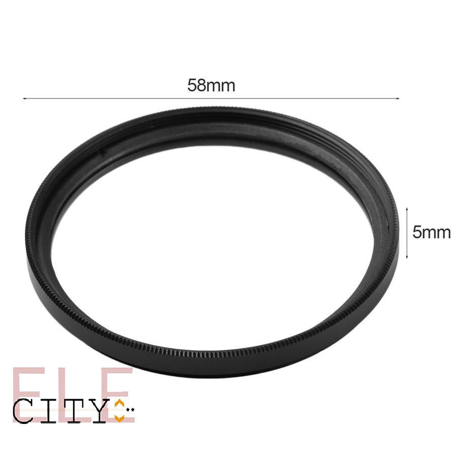 Kính Lọc Tia UV Siêu Tím 58mm 111Ee Cho Máy Ảnh Dslr