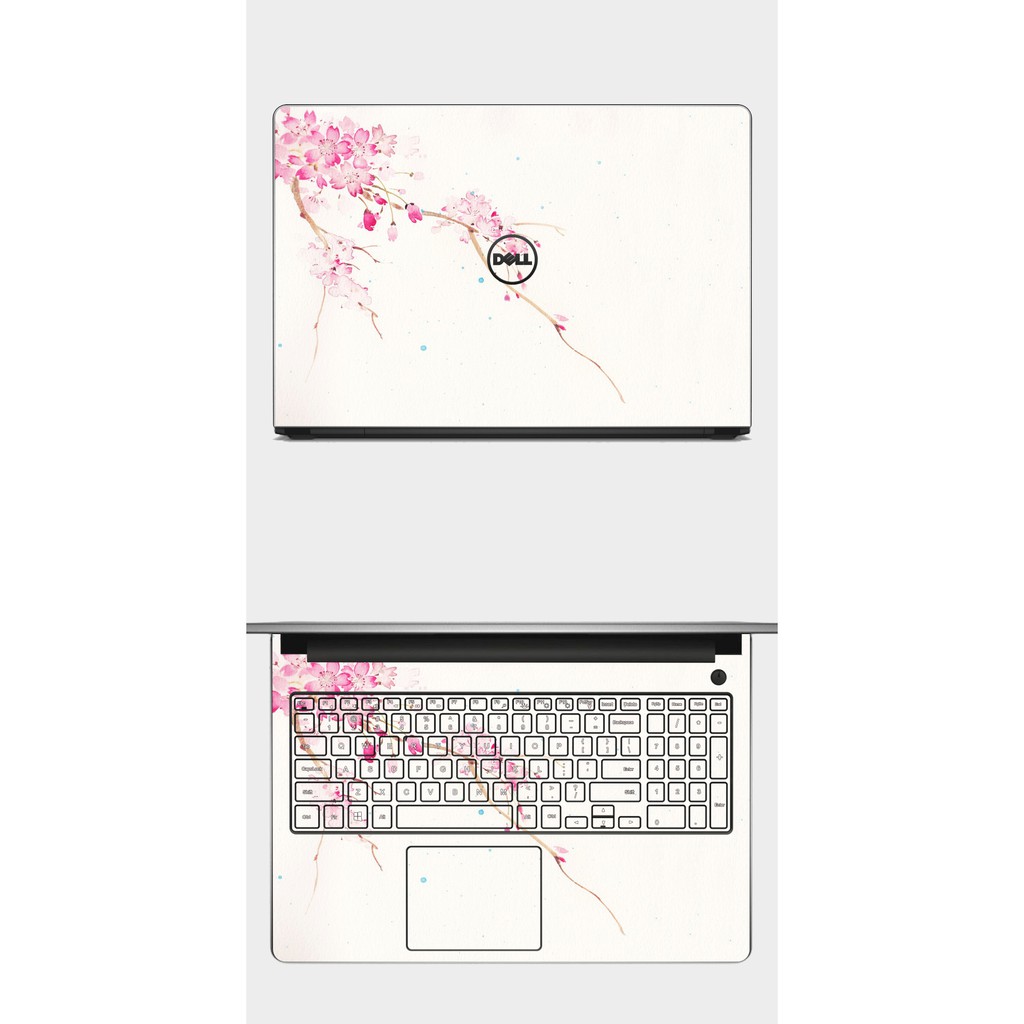 Skin Laptop Hình Cành Hoa Full Các Dòng Như: Dell, Hp, Acer, Asus, Macbook,...