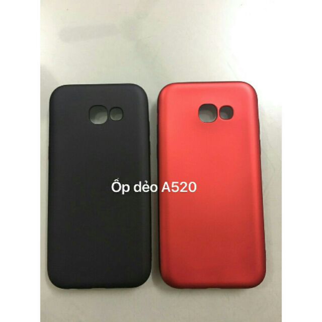 Ốp dẻo màu samsung A520