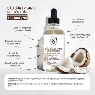 DẦU DỪA ÉP LẠNH NGUYÊN CHẤT SAM NATURAL_SHOP PHỤ KIỆN 899