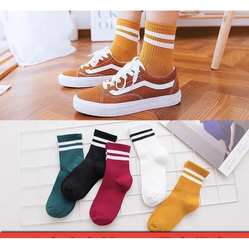 Tất vớ cao cổ unisex siêu xinh phong cách hàn quốc