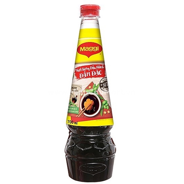 Nước tương đậu nành đậm đặc Maggi, chai 700ml