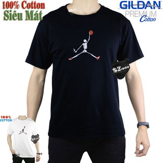 [Có BIG SIZE] Áo Phông Nam Cotton 100% In Hình 3D Cao Cấp - Áo Thun Bóng Rổ, Thể Thao SZone PM70